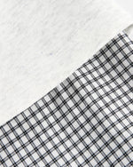 フェイクツーピースプルオーバースウェットシャツ