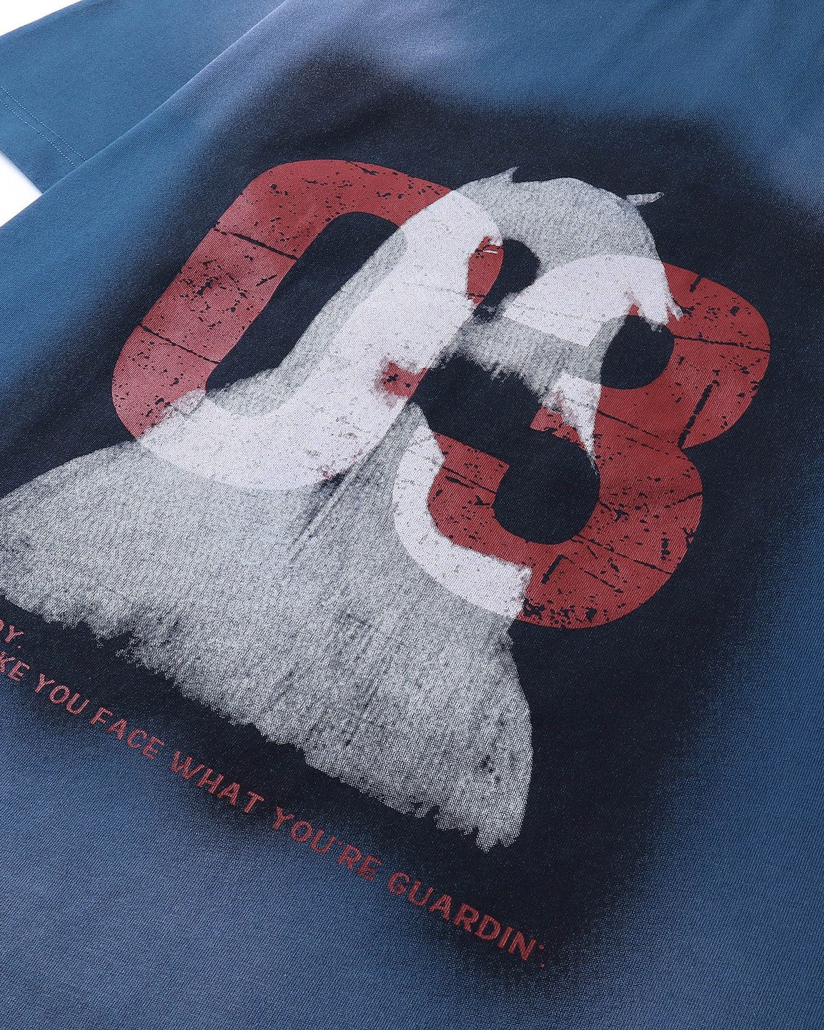 レトロプリントの半袖