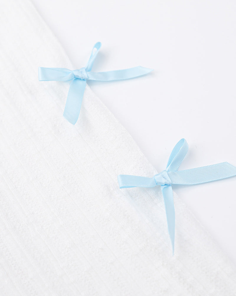 リボンカジュアル長袖