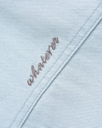 カジュアルなダメージ加工のカラーブロックジャケット