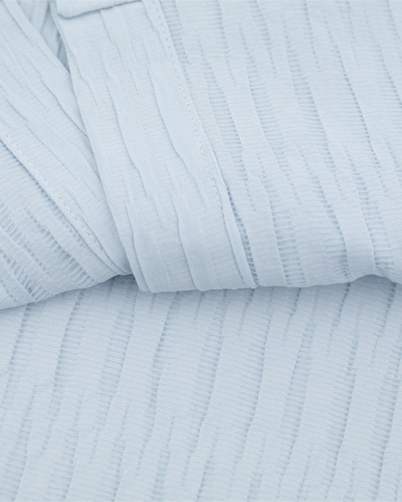 漫画の刺繍入り半袖シャツ