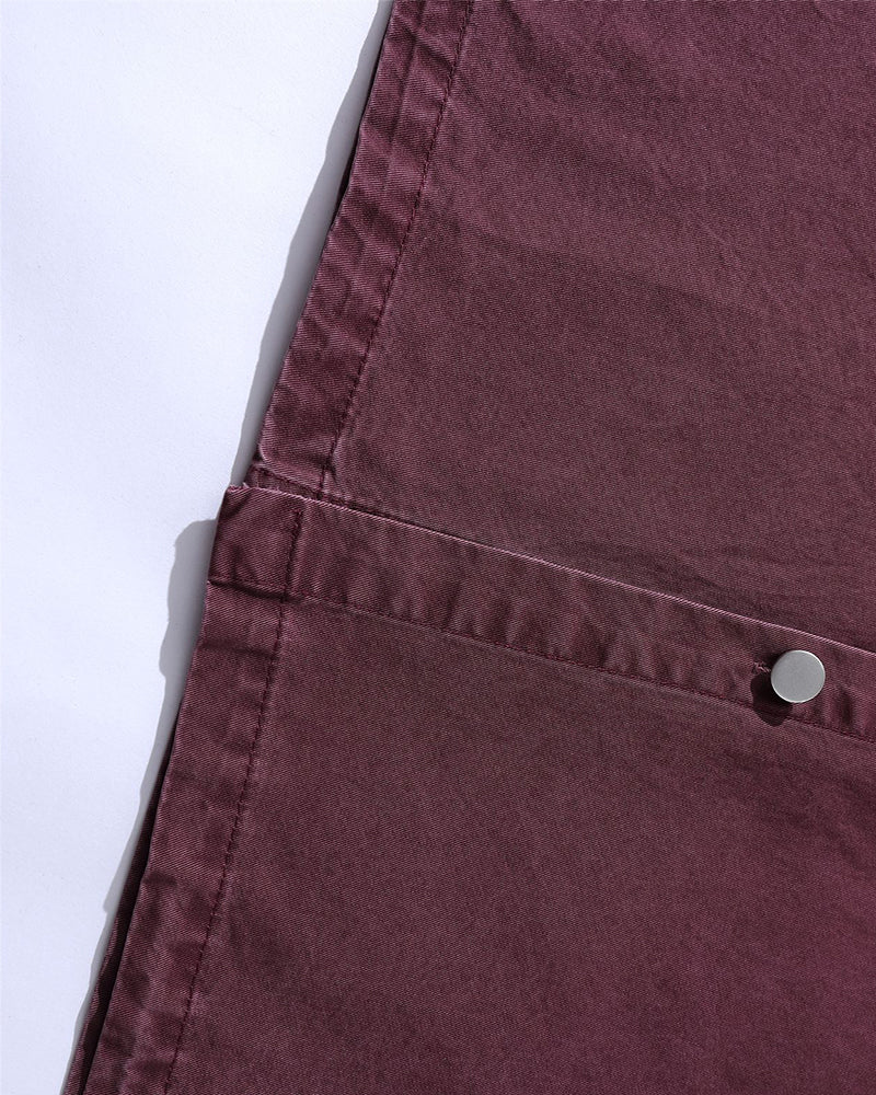 デザイナーワークウェア半袖シャツ