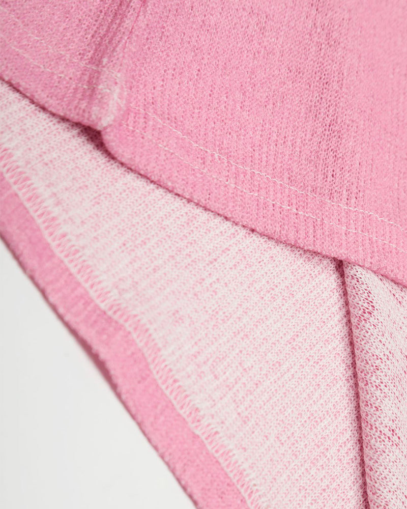 レトロなデザインの長袖