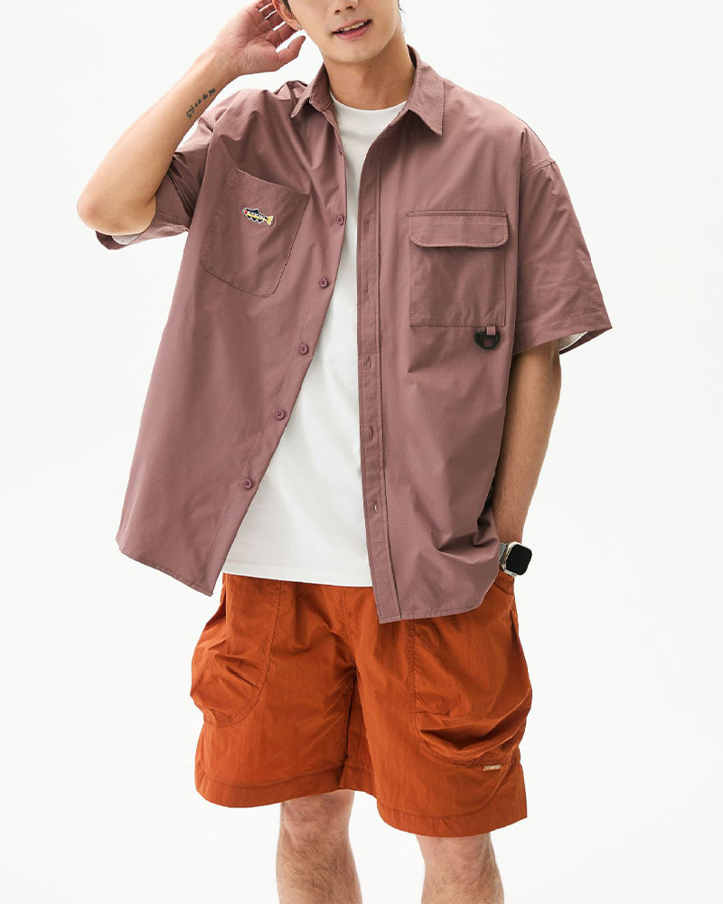 ヴィンテージポケット半袖シャツ