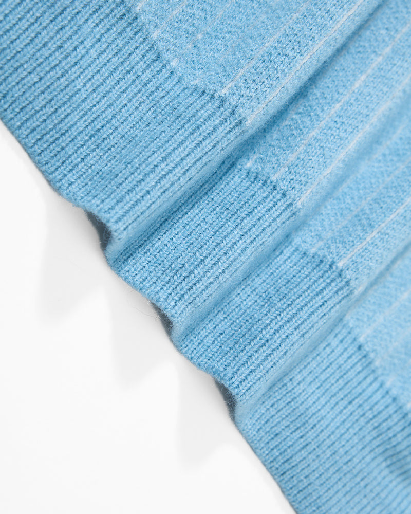 ヴィンテージストライプハーフジップセーター