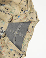 全面プリントのワークジーンズ