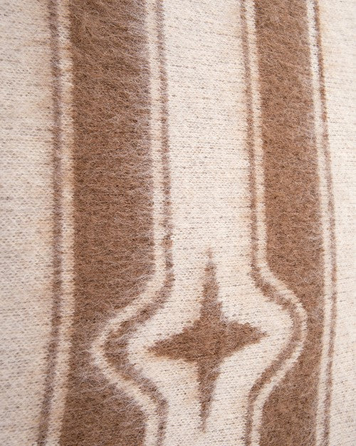 Contrast Stripe Crewneck Sweater