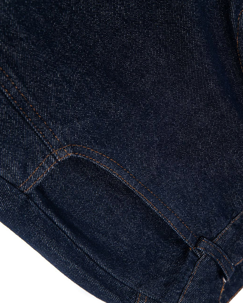 ボタン刺繍ジーンズ