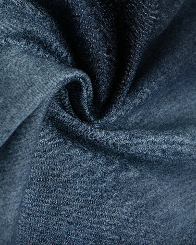 ダメージ加工の漫画風半袖シャツ