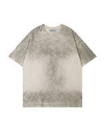 ウォッシュ加工のゆったりとした半袖