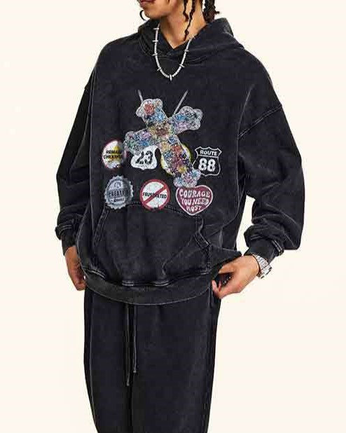 バッジパーカー