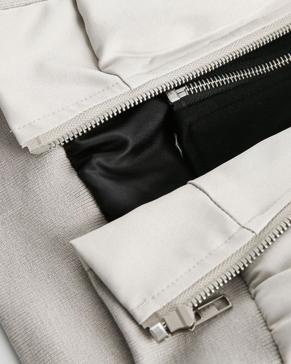 ヴィンテージウォッシュ加工のヘビーフードジャケット