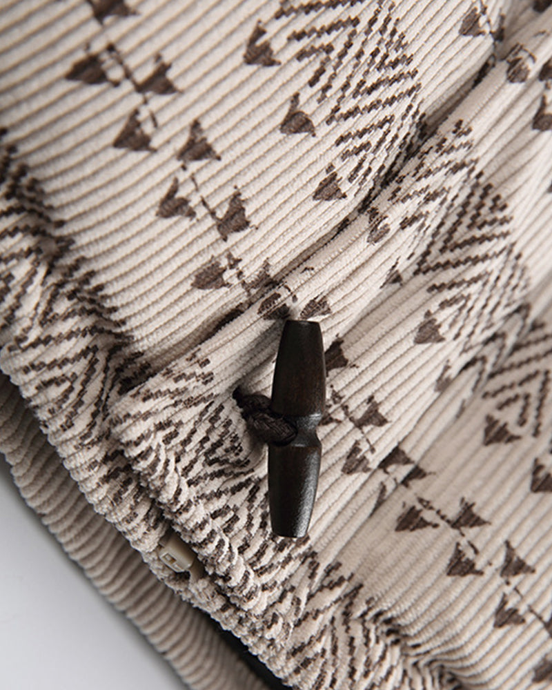 レトロカジュアルコットンジャケット