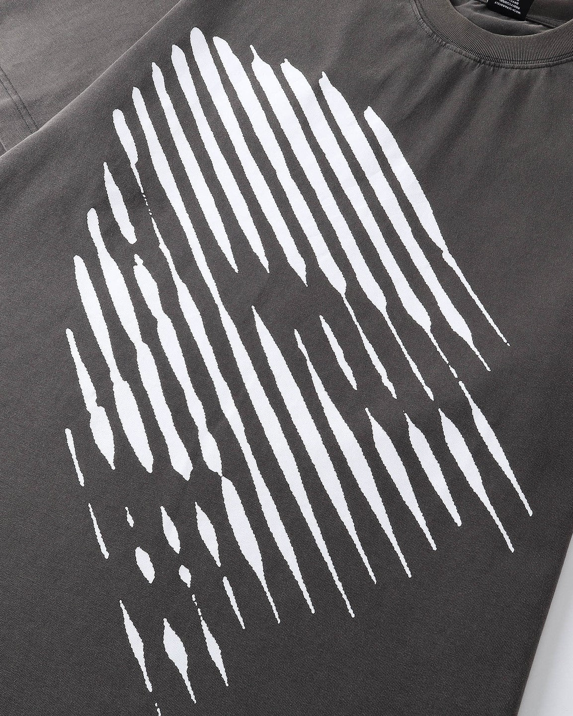 Retro print short sleeves