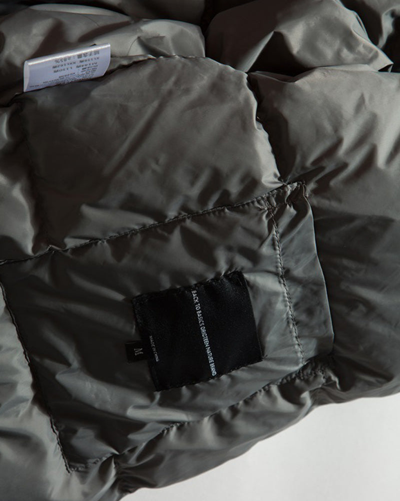 シンプルでレトロな厚手ジャケット