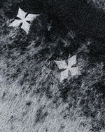 グラデーションクルーネックセーター