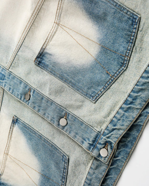 ヴィンテージウォッシュデニムジャケット