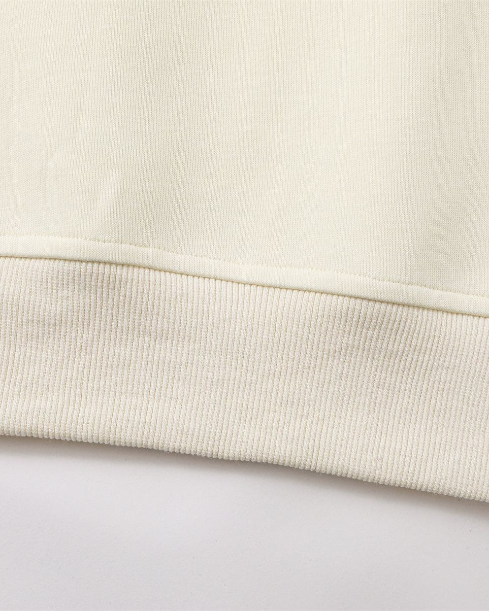 버튼 스탠드 칼라 스웨트셔츠