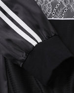 スポーツスタイルのレタリング長袖