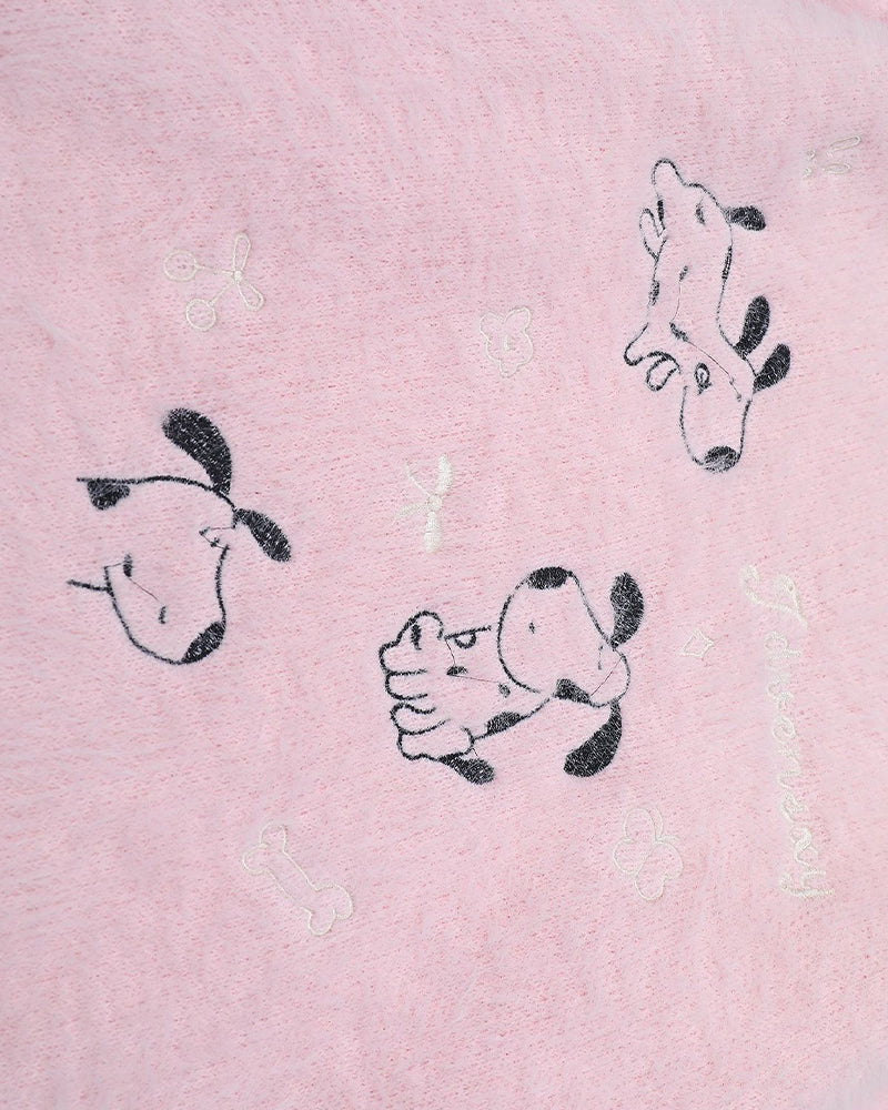 楽しい柄のセーター