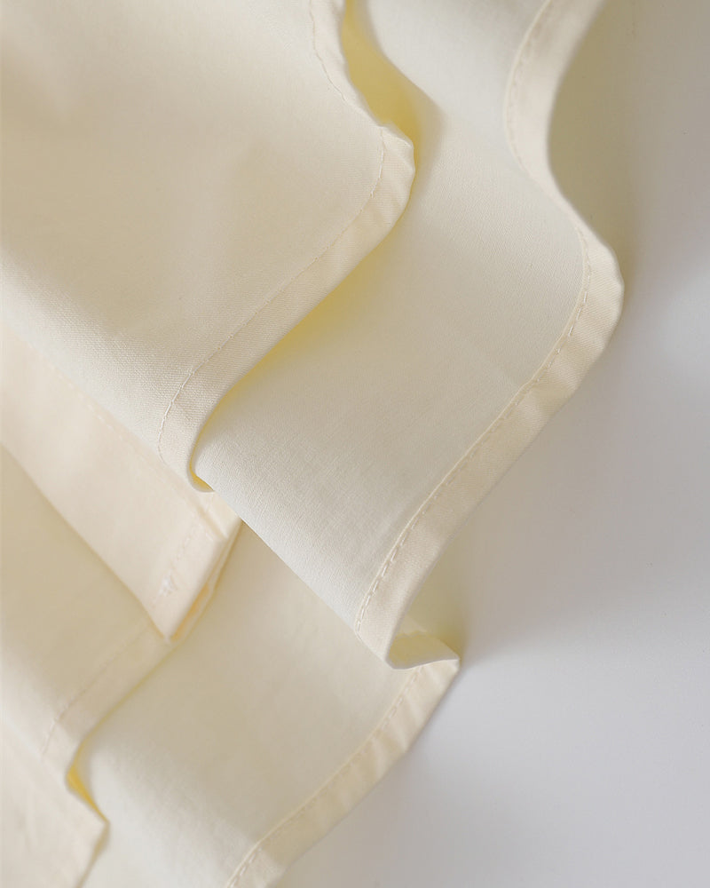 楽しい刺繍の半袖シャツ