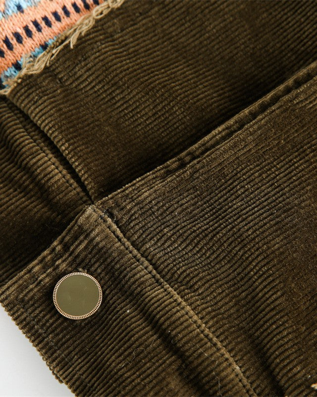 ダイヤモンドパッチワークジャケット