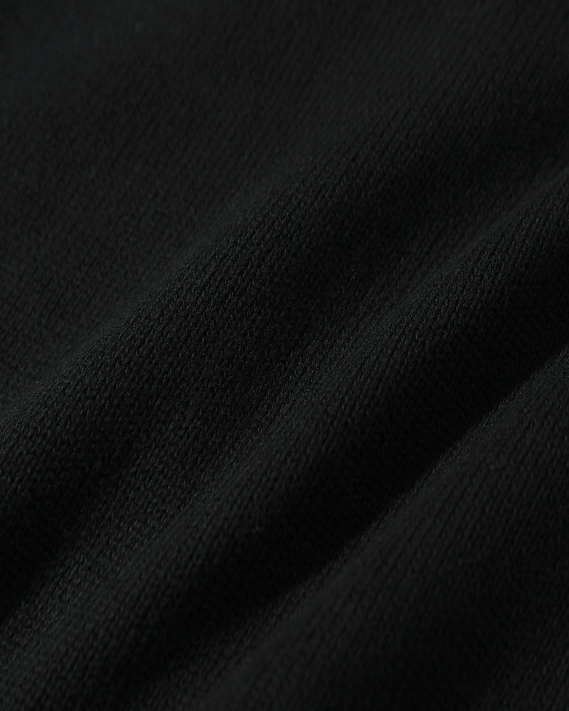 カジュアルなルーズニットジャケット