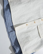 Faux two-piece long-sleeved shirt