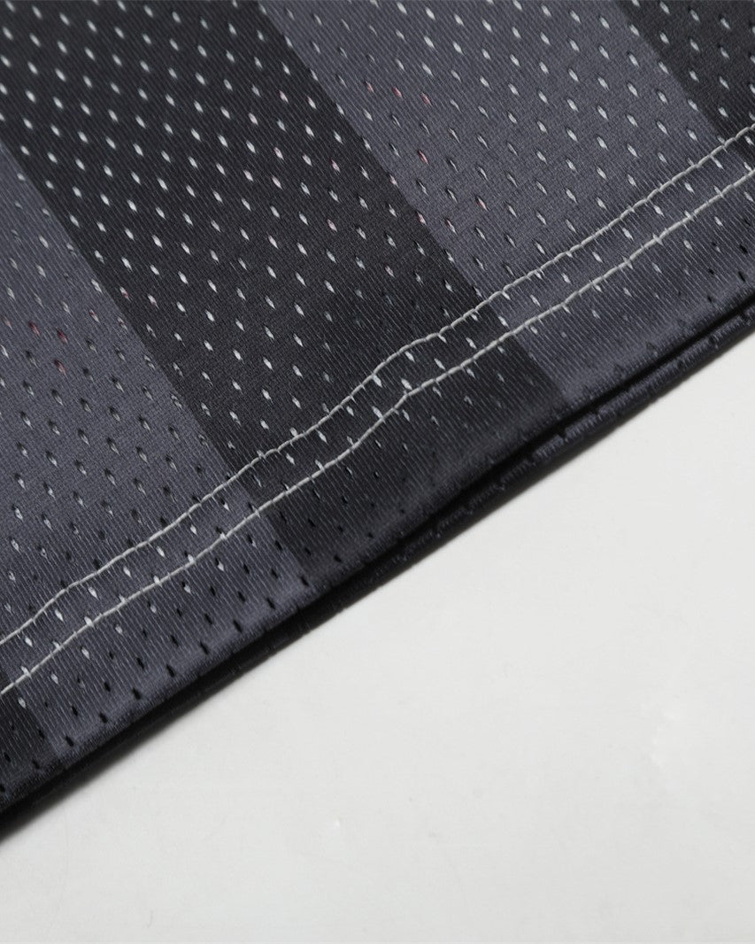 Retro digital sports short sleeves