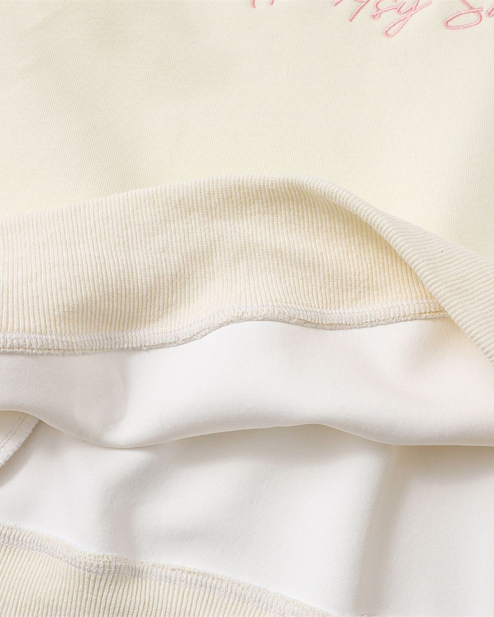 버튼 스탠드 칼라 스웨트셔츠