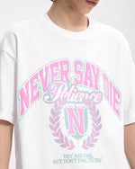 カレッジプリントの半袖