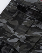 Vintage Multi-Pocket Camouflage Shorts