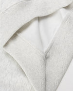 Floral pattern hooded sweatshirt