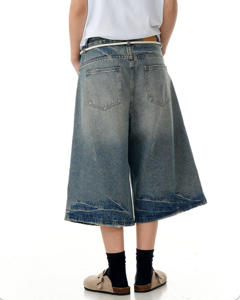 万能ワイドレッグジーンズ