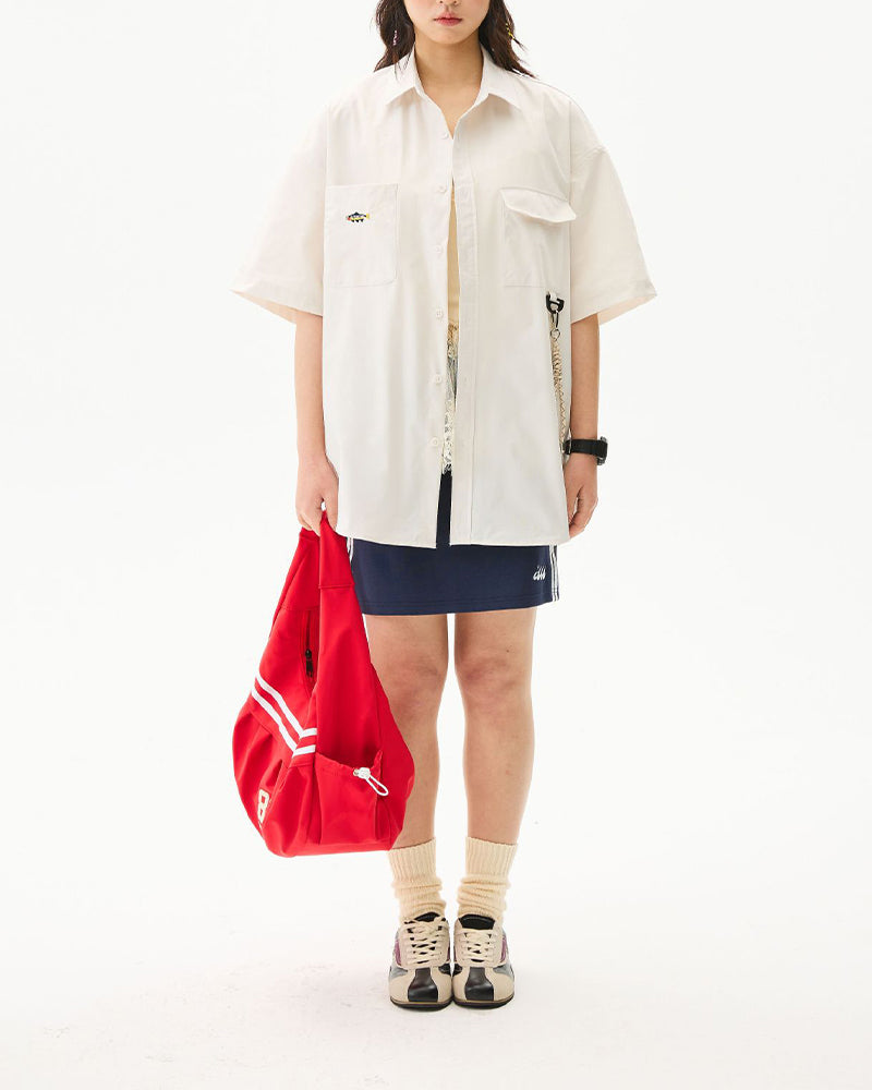 ヴィンテージポケット半袖シャツ