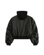 Fake two-piece cotton jacket