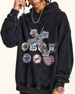 バッジパーカー