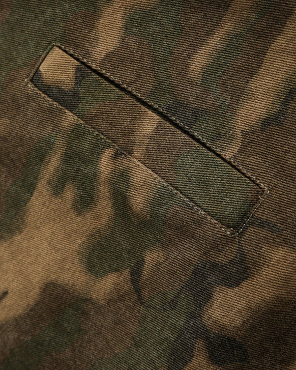 Camouflage work jacket