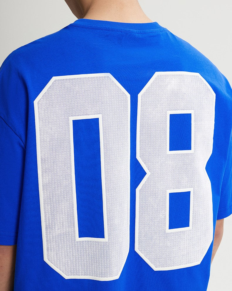 Letter print short sleeves