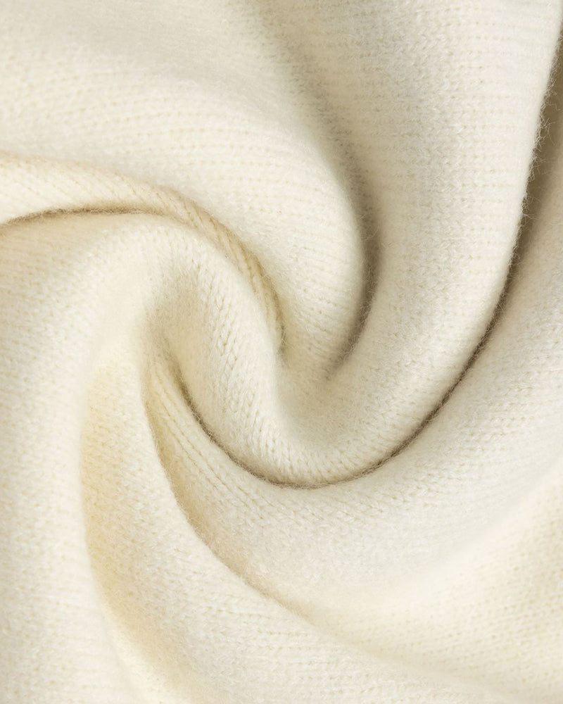 漫画柄のプルオーバーセーター