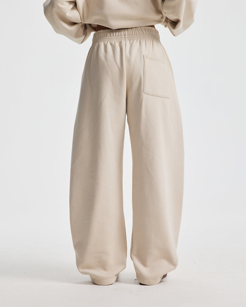 430g Fleece-Lined Loose Sweatpants
