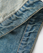 ヴィンテージウォッシュデニムジャケット