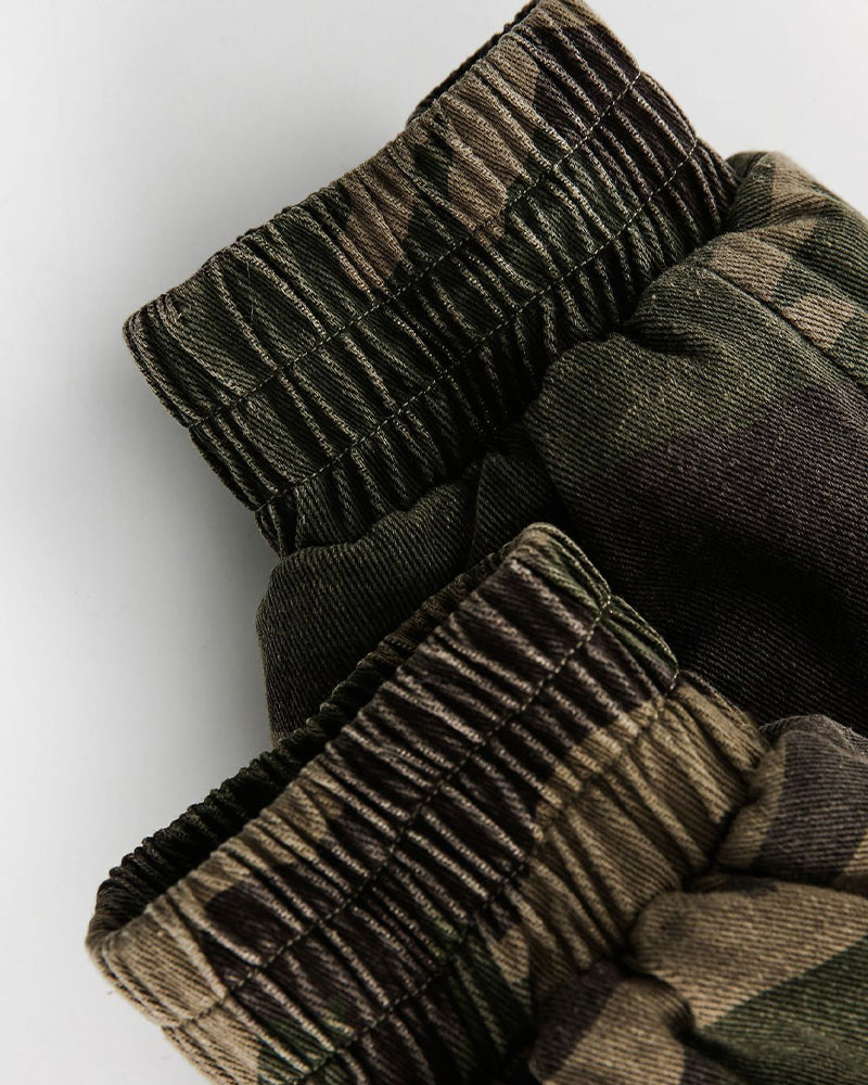 迷彩フード付きジャケット