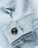 カジュアルなダメージ加工のカラーブロックジャケット