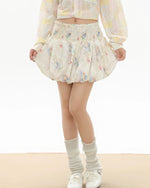 레트로 개성 스커트