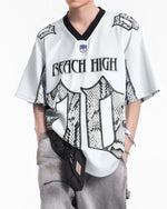 Snake print short sleeves