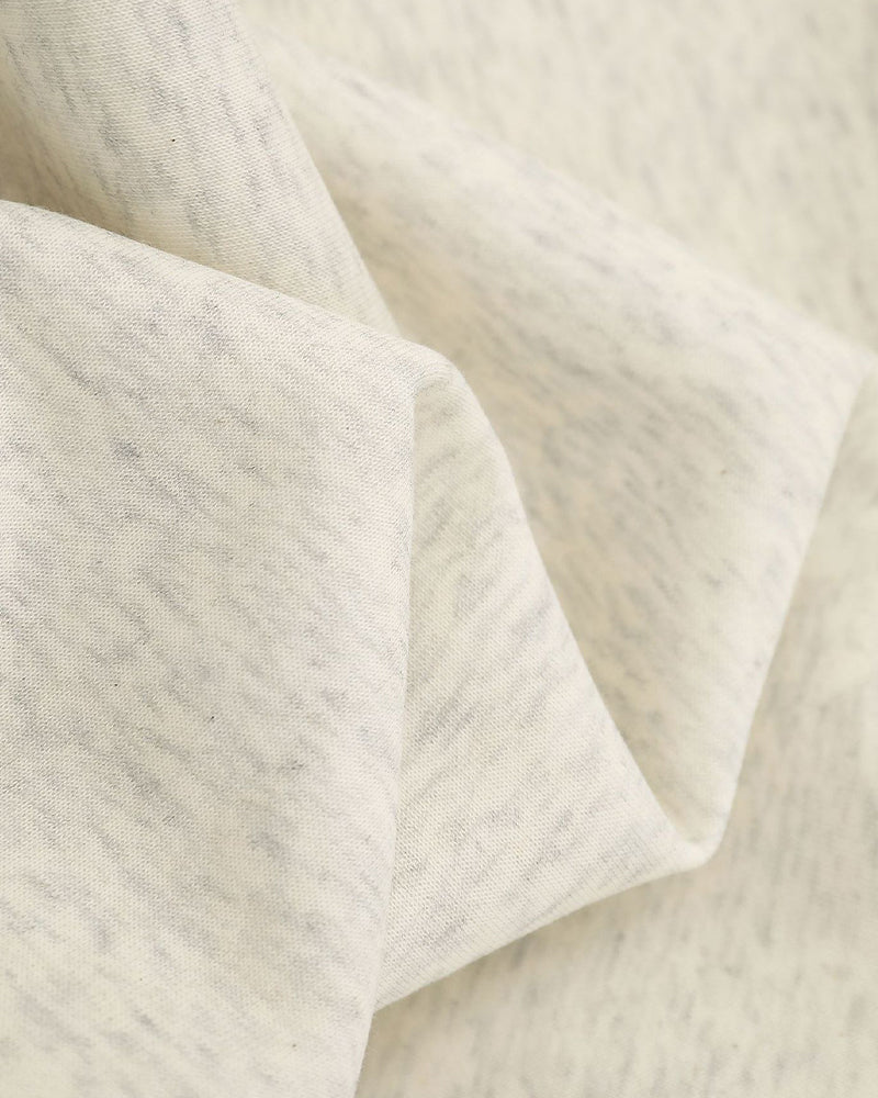 チェック刺繍フード付きスウェットシャツジャケット