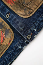 빈티지 스트리트 데님 재킷