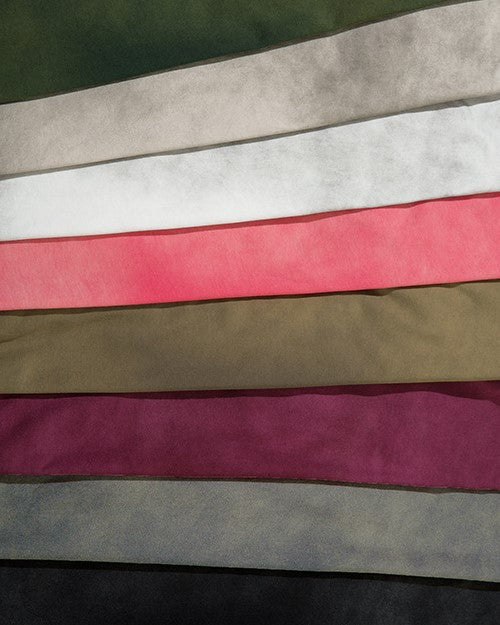 ウォッシュ加工のゆったりとした半袖