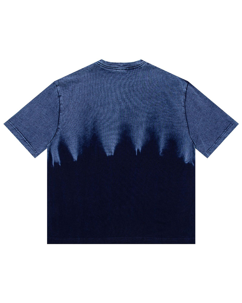 Cotton patchwork short sleeves